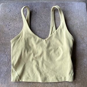 Lululemon align light green tank